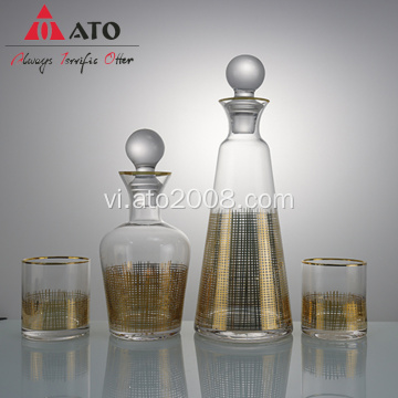 Rượu whisky thủy tinh cốc rượu pha lê ly rượu